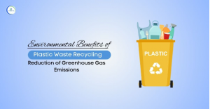Environmental Benefits of Plastic Waste Recycling: Reduction of Greenhouse Gas Emissions